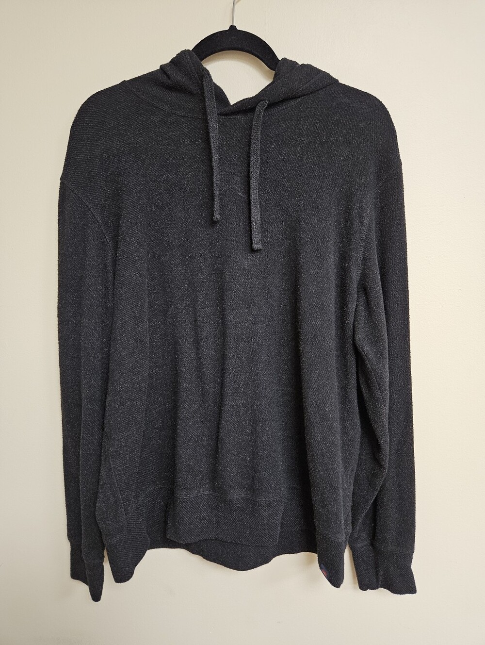 Faherty L Organic Cotton Blend Pullover Style Hooded Lightweight Sweater